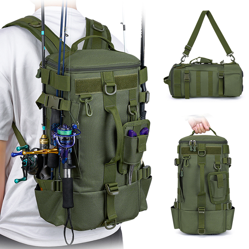 Fishing Backpack - Рюкзак очень большой вместимости, сумка для