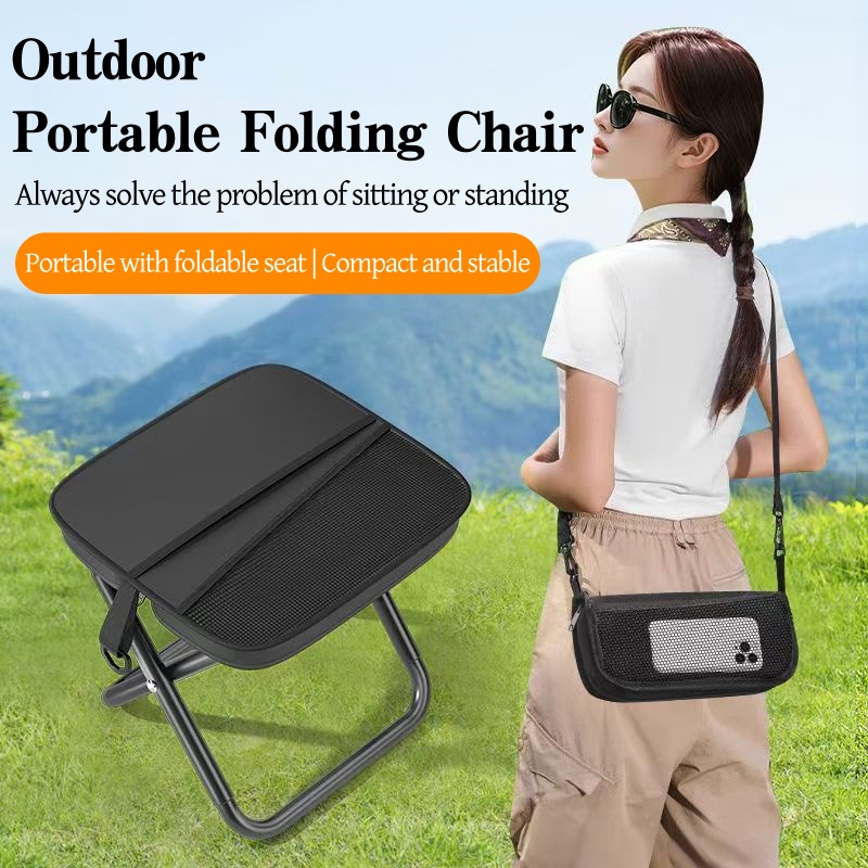 Fishing Backpack - Портативный складной стул-рюкзак 4Q: легкое кресло