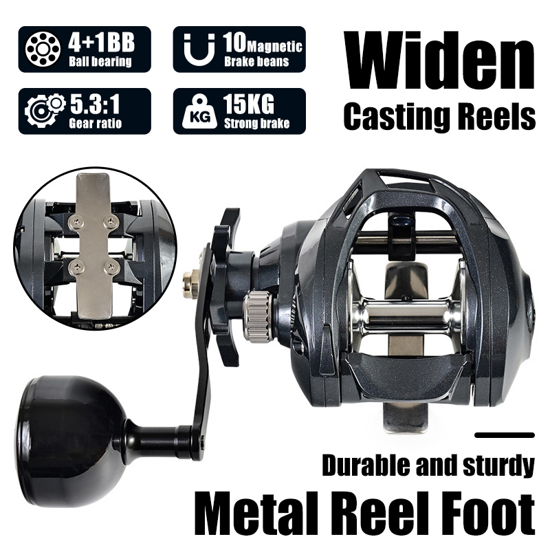 Abu Garcia Reel Max - Широкий корпус, большая вместимость, катушка для