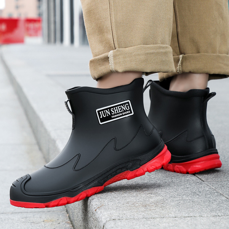 Fishing Boots - Водонепроницаемые трансграничные мужские непромокаемые туфли, модные