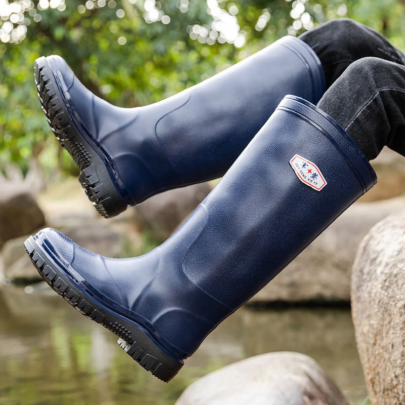 Fishing Boots - Мужские высокие водонепроницаемые ботинки для рыбалки