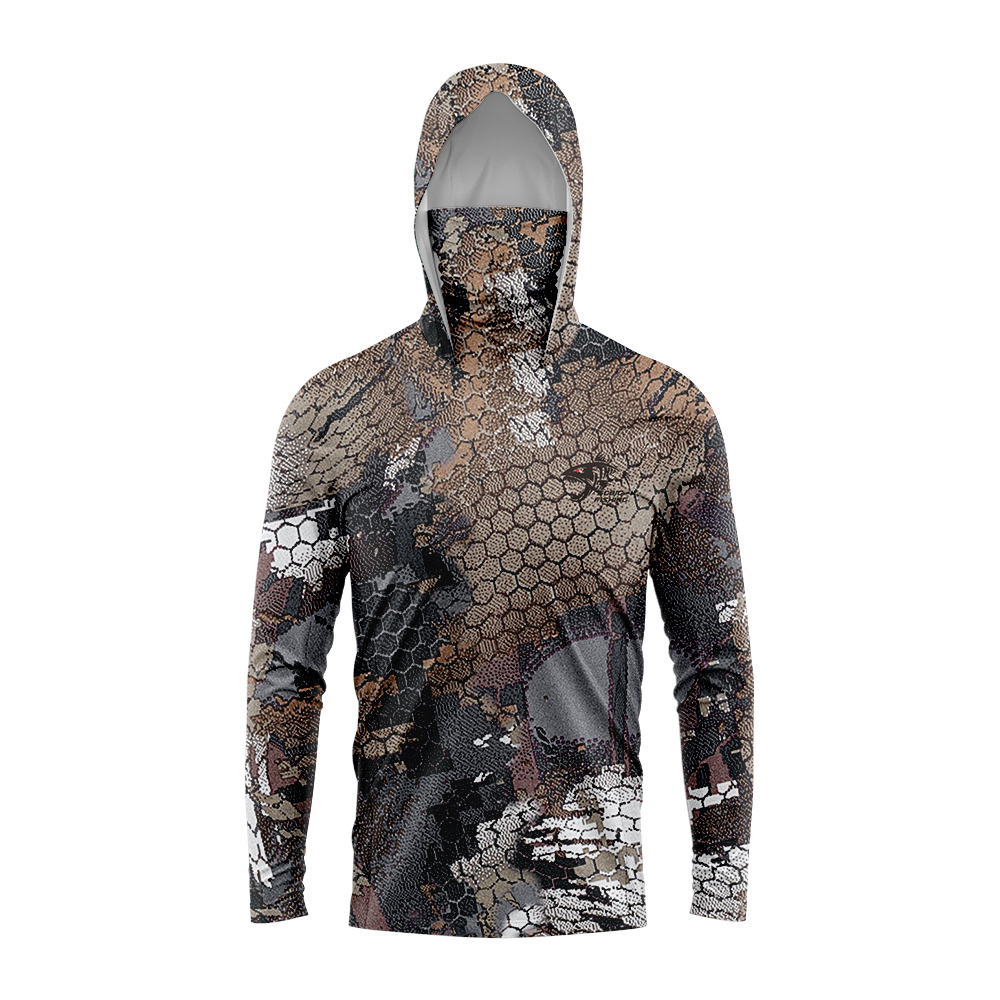 Fishing Shirt Uv Protection - Рыболовная рубашка Huk New Gear, летняя,