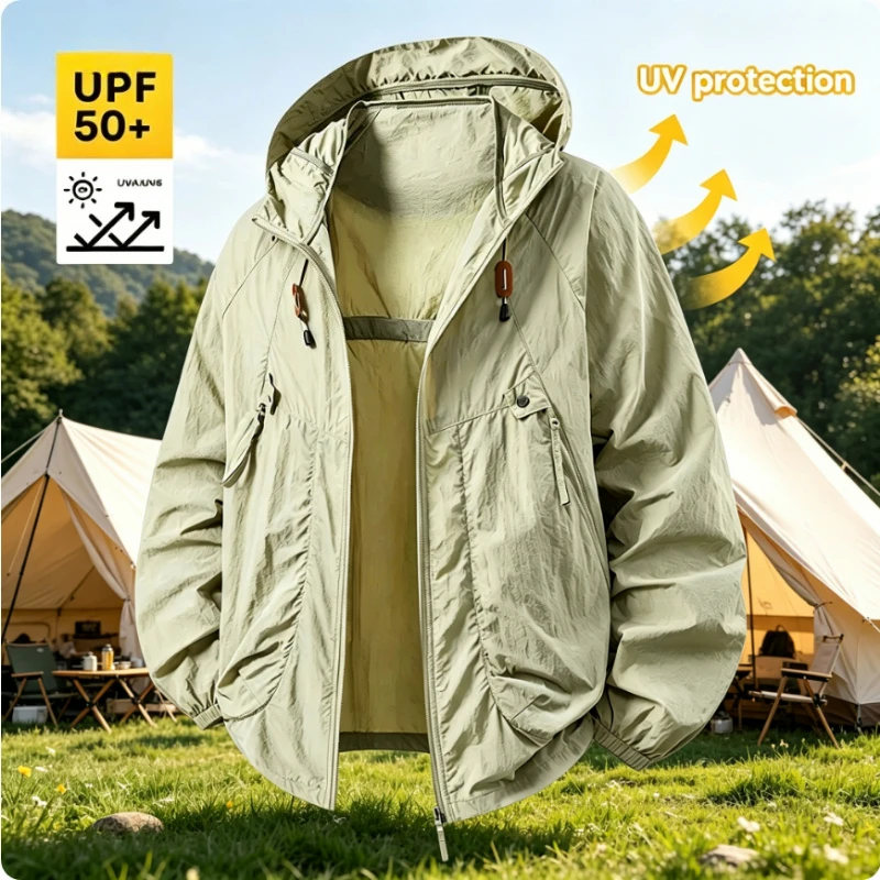 Летняя легкая походная куртка  – обзор и цена Fishing Jacket Waterproof