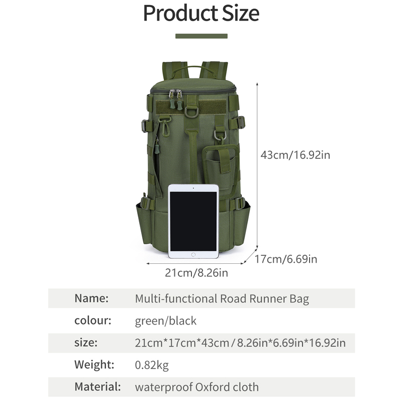 Рюкзак очень большой вместимос – обзор и цена Fishing Backpack