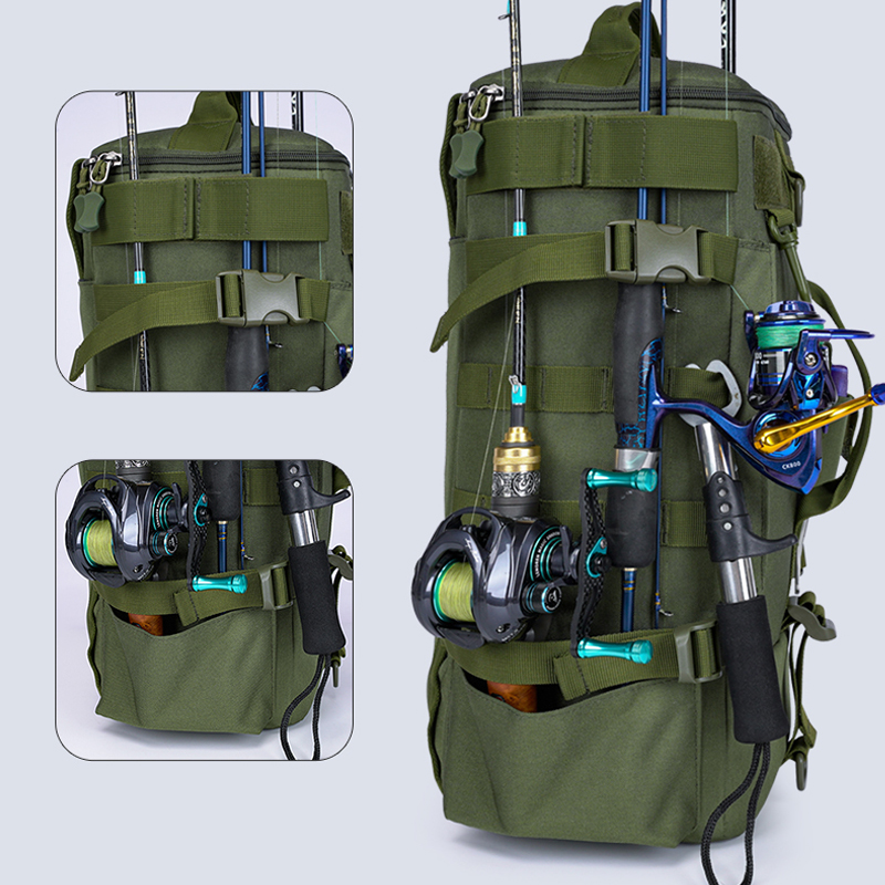 Рюкзак очень большой вместимос – обзор и цена Fishing Backpack