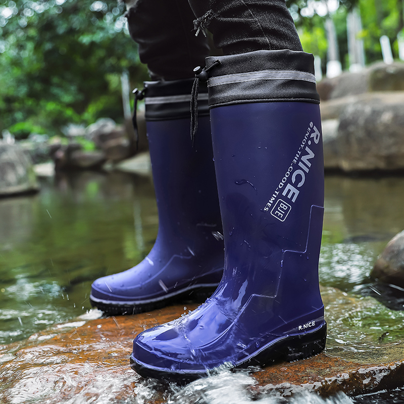 Мужские модные уличные дождевы – обзор и цена Fishing Boots