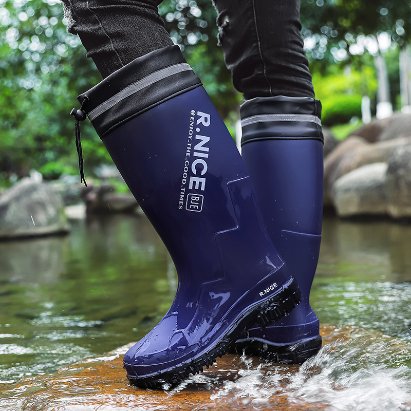 Мужские модные уличные дождевы – обзор и цена Fishing Boots