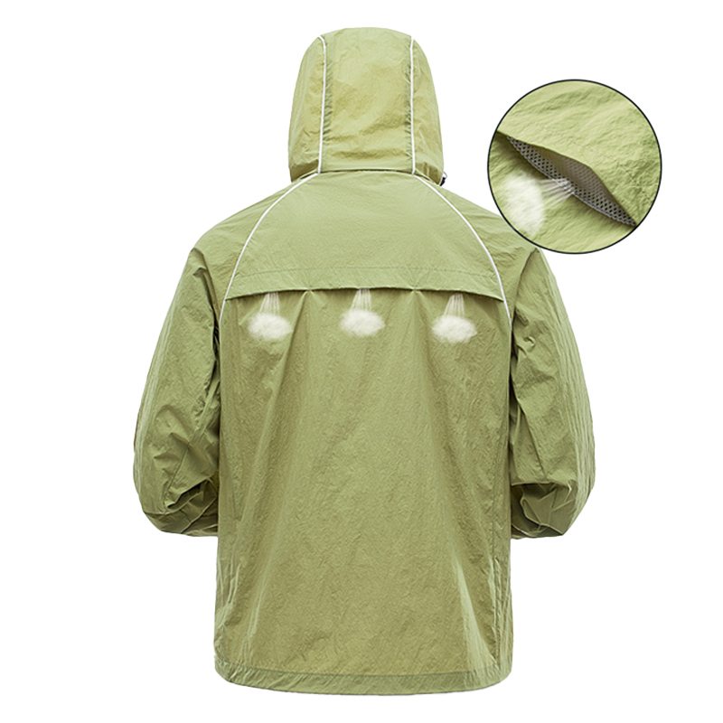 EUMERGX Мужская и женская ветр – обзор и цена Fishing Jacket Waterproof